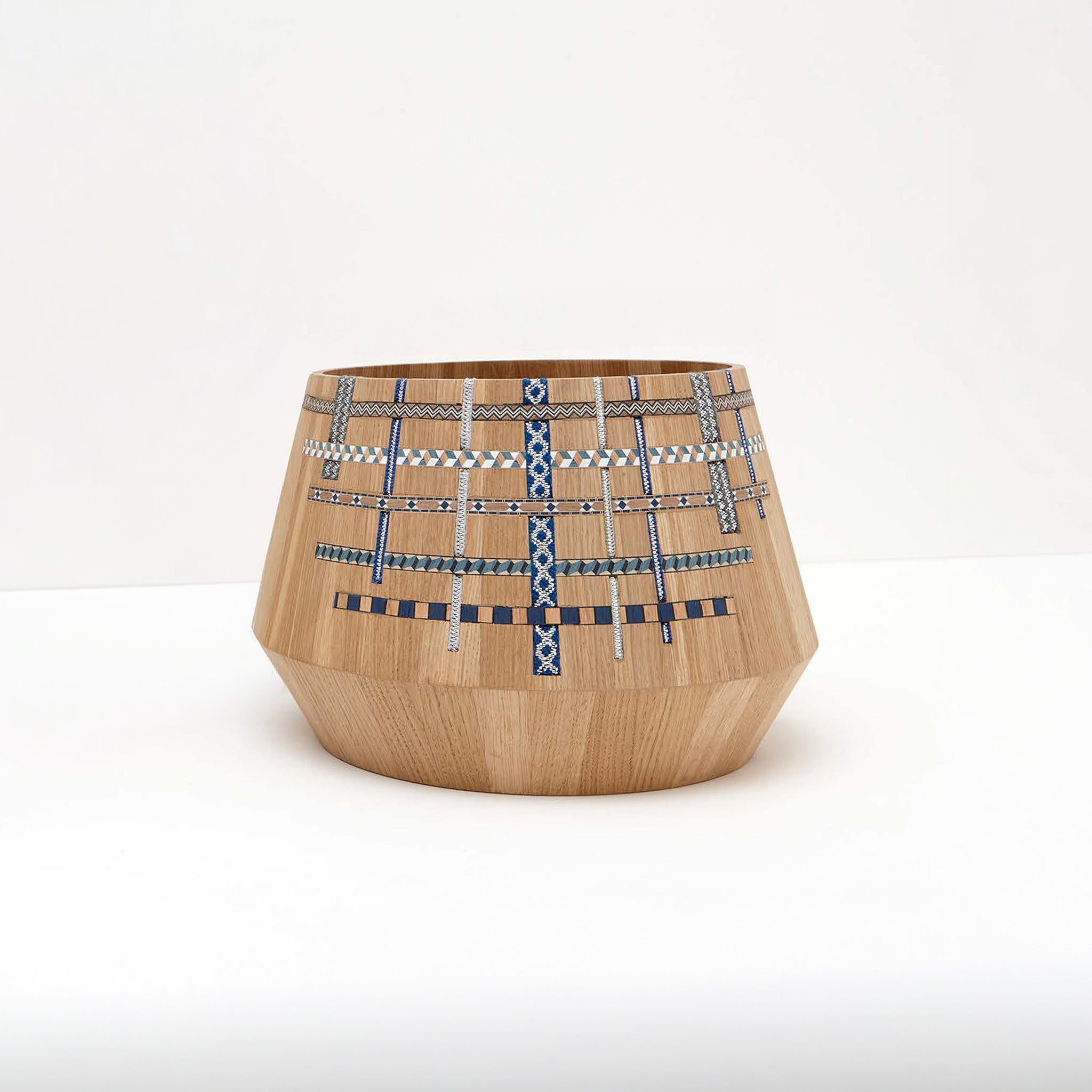 Tamra Wooden Bowl II | Blue
